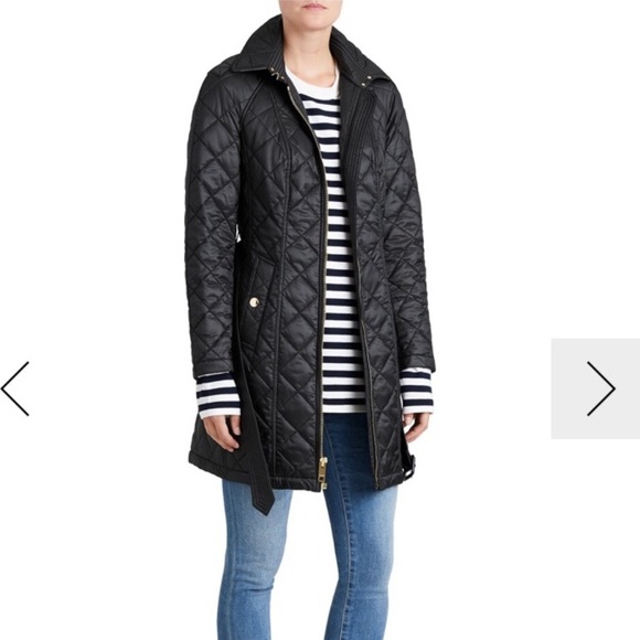SOLD...Burberry Baughton Quilted Coat - Picture 5 of 8